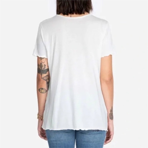 Johnnie Was Calme White Tee - Picture 3 of 7